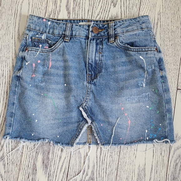 S.W.S. Mini jeans skirt XS - Picture 1 of 8